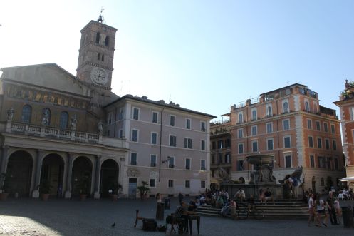 Piazza Santa Maria, Trastevere